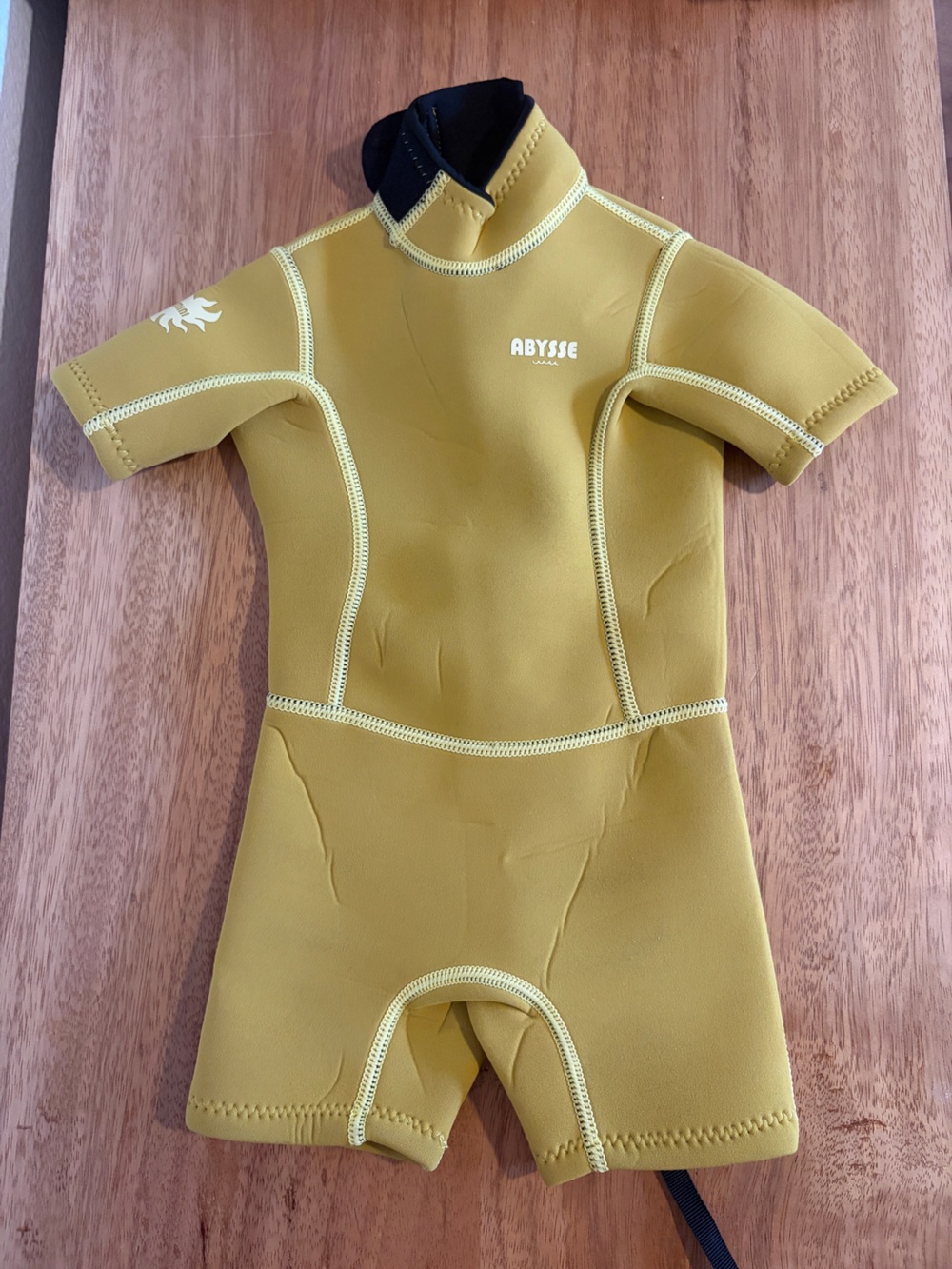 ABYSSE Mustard Toddler Springsuit size 2